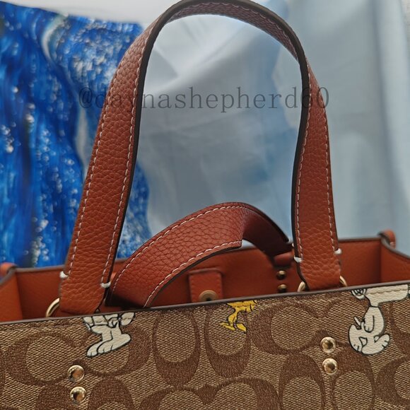 Coach Snoopy print tote bag - Picture 4 of 12